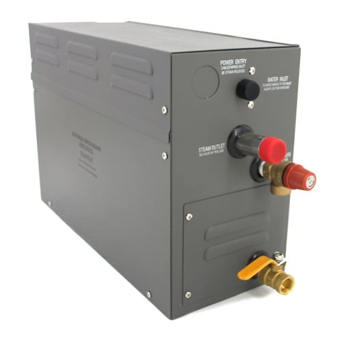 9KW Steam Generator with KS-120 Controller – Premium Steam Sauna Heater, 240V