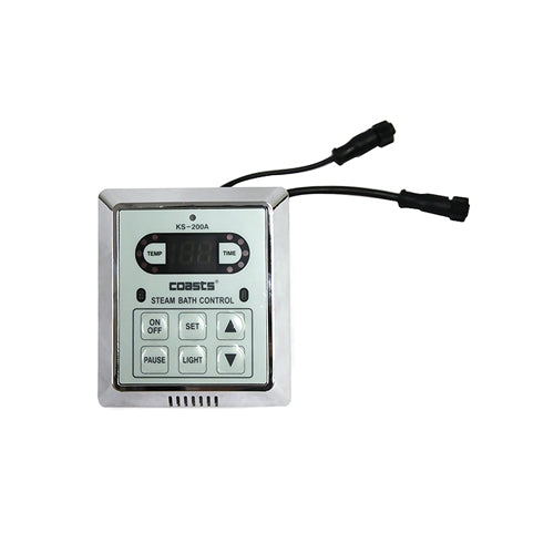 3KW Steam Generator with KS-200A Controller – Professional-Grade for Home & Commercial Steam Saunas, 240V