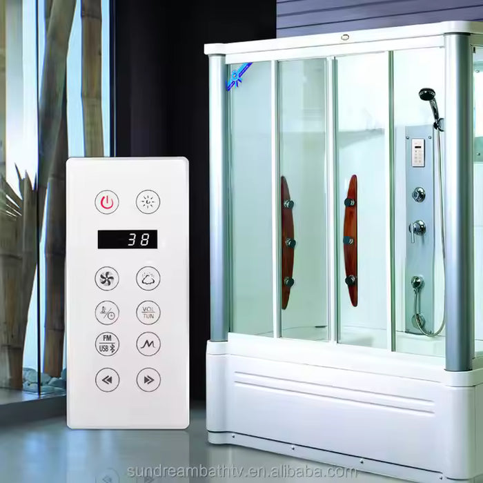 Smart Touchscreen Steam Room Control Panel